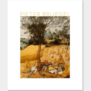 Pieter Bruegel The Elder - The Harvesters Posters and Art